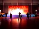 江海学院外语系机电系迎新晚会 街舞社女生表演