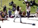 【街舞牛人】女生街舞斗舞比赛视频_嘻哈中文网