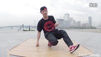 How to Breakdance Footwork 街舞教学 排腿  Front Sweep_高清