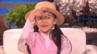 六岁少女蘑菇姐继街舞大赛一鸣惊人后还参加美国脱口秀节目