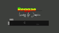 Reggae Backing Track in C Major _ 80 bpm