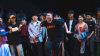 韩国全明星街舞大赛超炸甩手舞Waacking裁判表演HANS