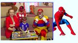 Car Clown - SPIDER BOY! - Face Painting Guessing G