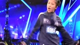开眼了！15岁中国女孩外国真人秀表演街舞，真的太帅了！
