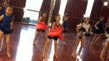 拉丁舞：小女孩们练恰恰，甩裙子的动作真干净！