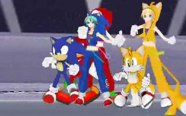 【搬运】World's End DanceHall (MMD)_Team Sonic