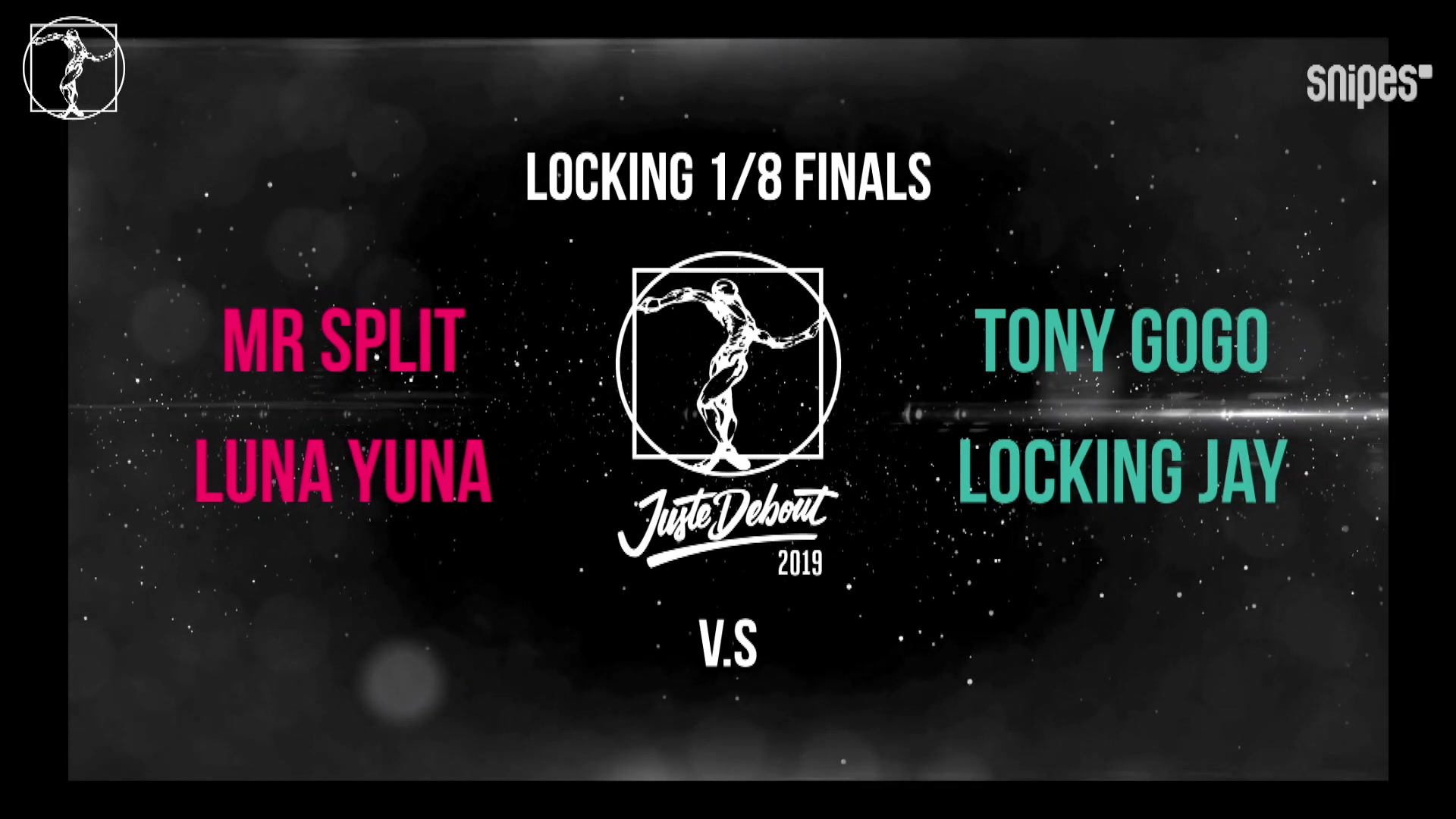 【Juste Debout 2019】 - Tony GoGo & Locking Jay vs Mr Split & Luna