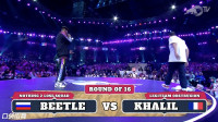 2019红牛街舞大赛世界总决赛BEETLE VS KHALIL 16进8