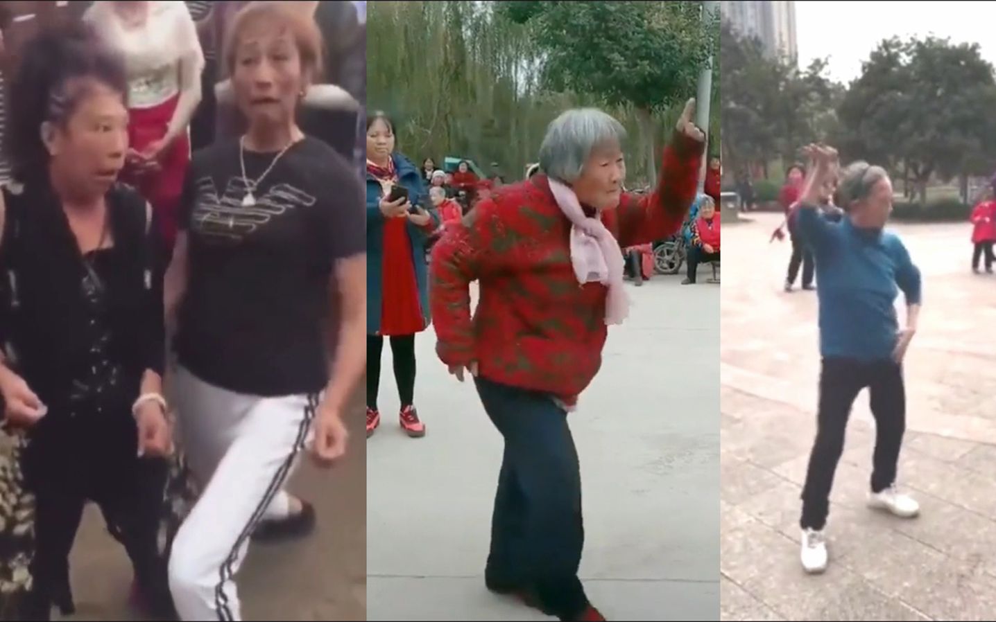 【万恶之源】世界有嘻哈，中国有大妈！大妈们现场斗舞（赞），看的尴尬癌犯了（强）！