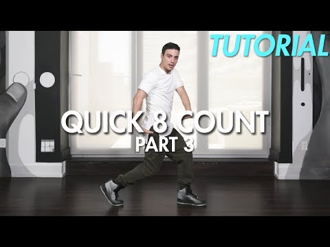 如何做一个快速8计数舞蹈程序-第3部分(嘻哈舞动作教程)