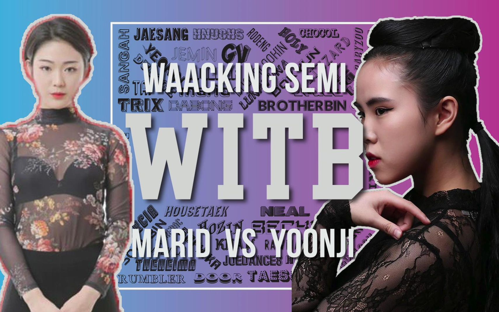 MARID vs YOONJI｜Waacking Semi @ WITB 2019