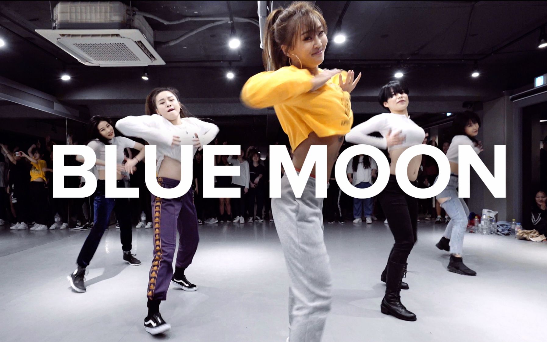 【1M合作】Hyojin Choi编舞孝琳<Blue Moon> 孝琳现身1M课堂与导师共舞