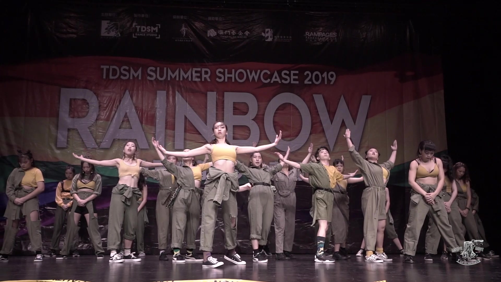 [ Front Row ] Dancehall | TDSM Showcase 2019 | RAINBOW