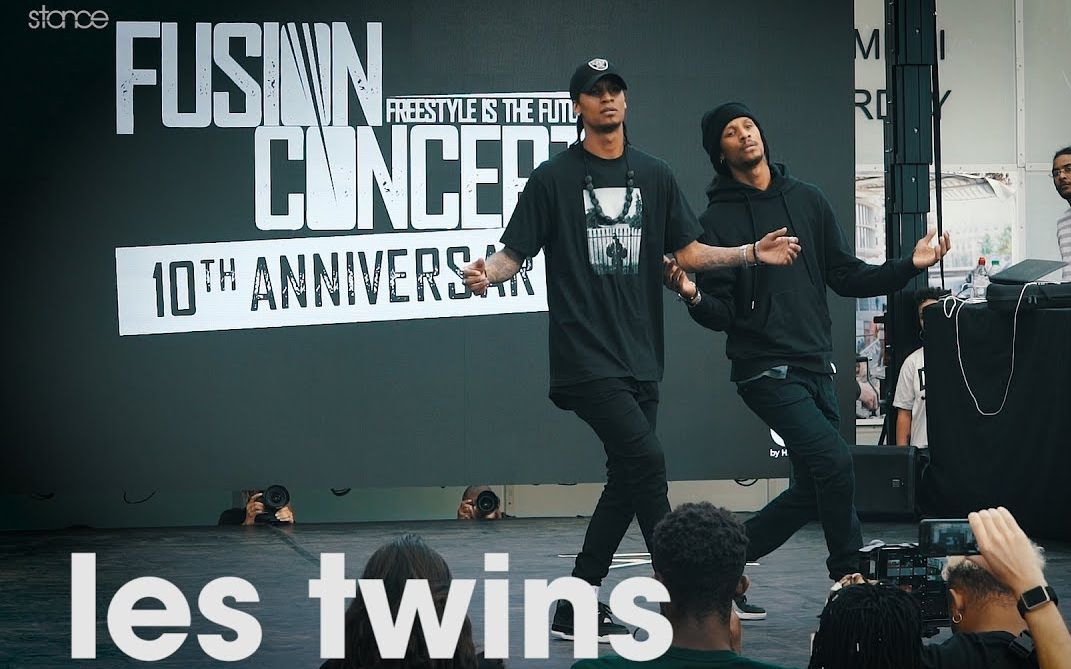 用舞蹈说话！Hiphop之王Les Twins炸出血的现场表演！抒情歌快歌皆可FUSION CONCEPT 2019