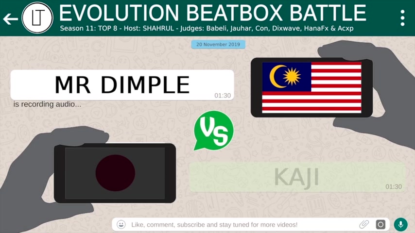 (速度进了)(音频)MR DIMPLE(马来西亚) VS KAJI (日本) | 4强赛
