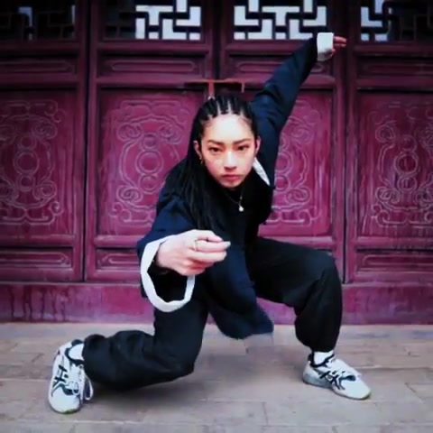 【Ins】Kyoka编舞醉拳hiphop剪辑/2P中国醉拳学习录影