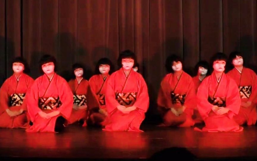 【恐怖日本娃娃】机械舞团Geisha(艺伎)现场表演+萌萌哒街边表演