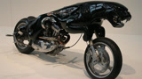 牛人设计黑豹摩托车，上街非常拉风，太酷了！