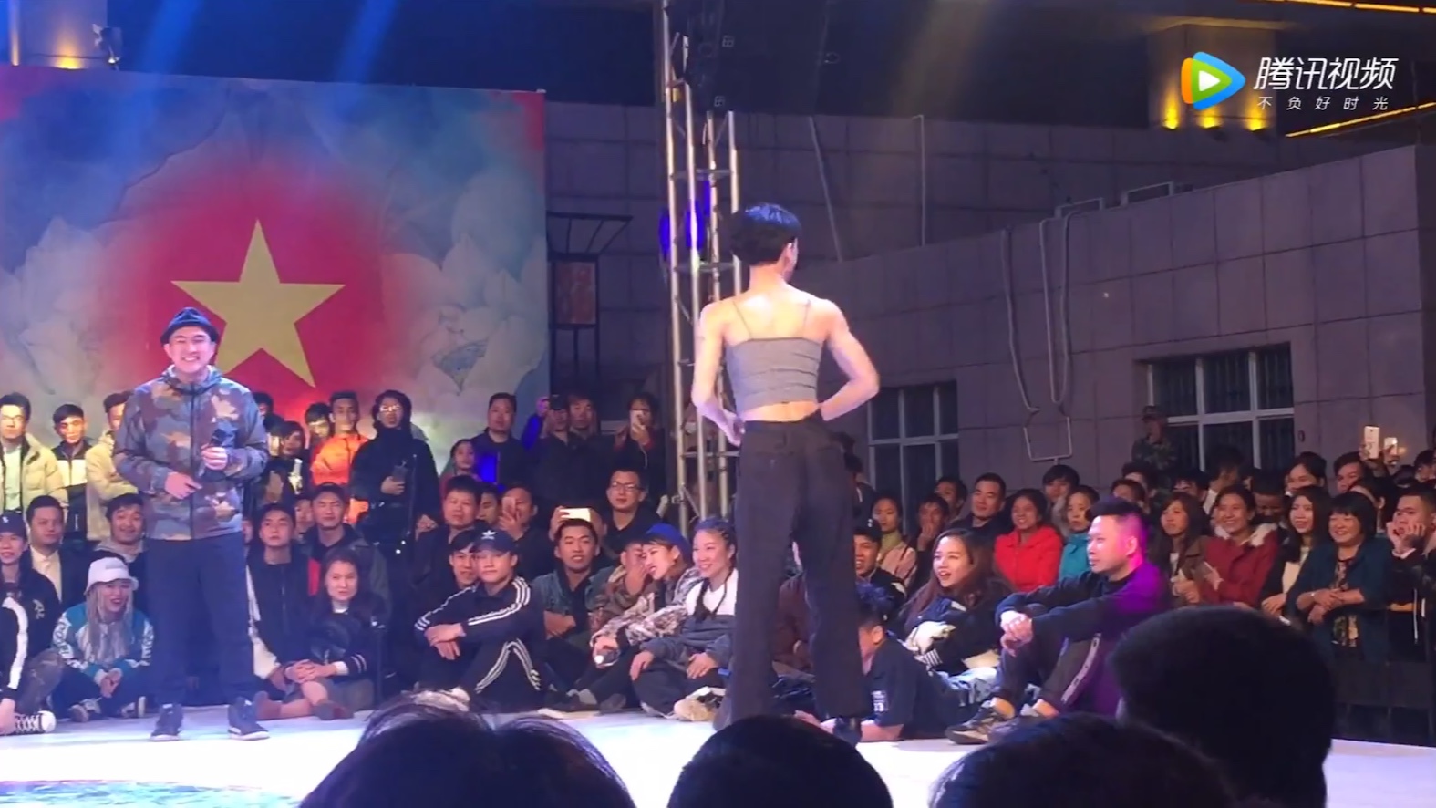 【waacking】AC 雷曦 第一届中越国际街舞大赛决赛