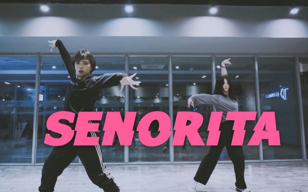 【全盛舞蹈工作室】超火双人版《SENORITA》编舞教学练习室