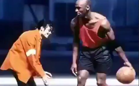 MJ单挑MJ！杰克逊要教乔丹霹雳舞，帮主直接崩溃