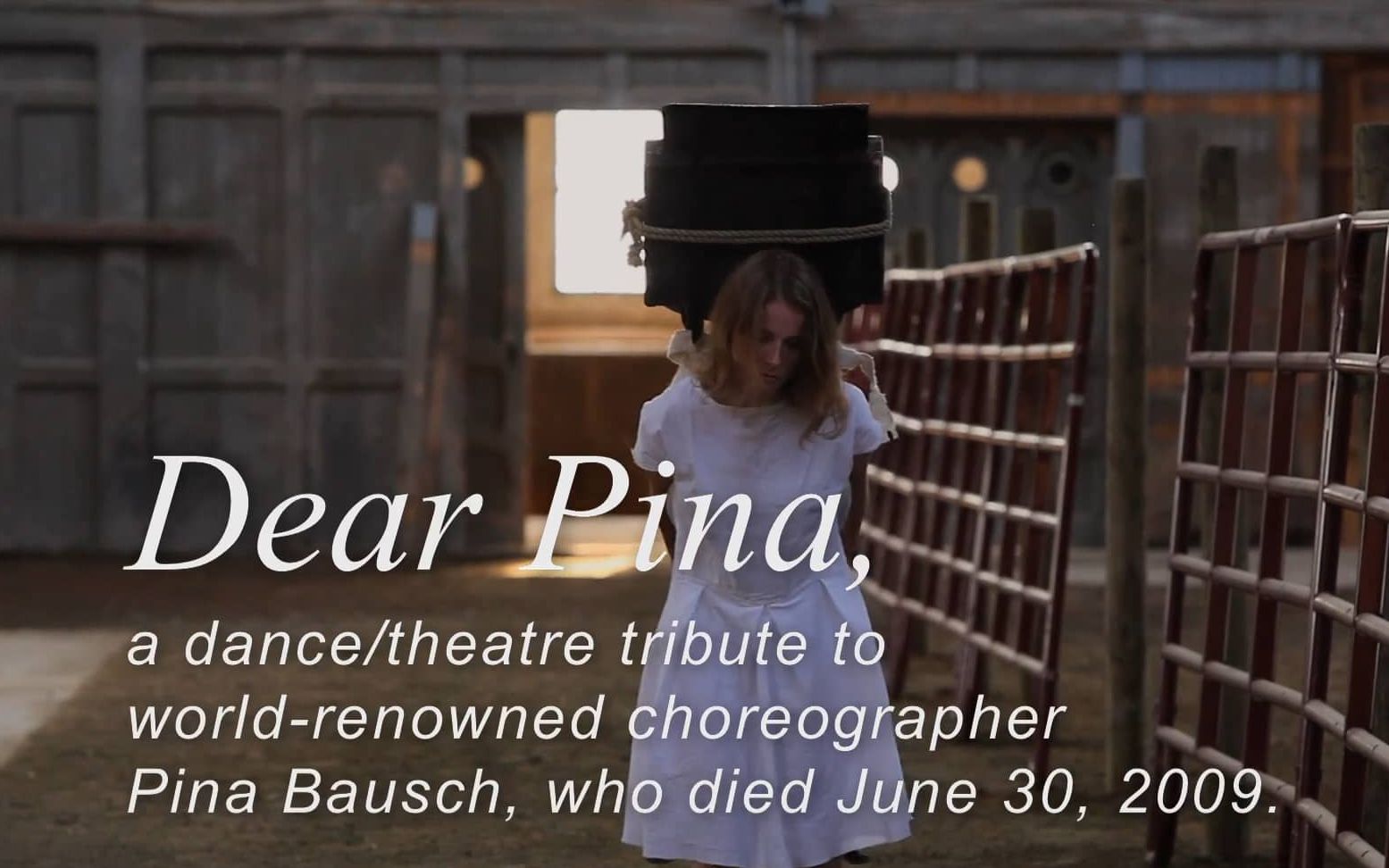【V身體研究所】周末看劇《Dear Pina》（2012） 震撼紀錄片，三十名舞者对已故德国编舞家Pina Bausch的致敬，根植於每個人真實的表現，令人回味