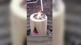 木头做的炉子，确定不会烧着吗