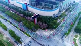 2017苏州环金鸡湖国际半程马拉松比赛（航拍）