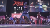 2018世界街舞大赛炸舞阵线BreakingLil Zoo & Sunni vs Kazino