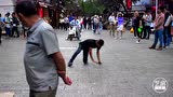 街舞少年跳街舞游遍中国