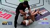 UFC美女拳手赛前飙舞赛后惨遭锁晕