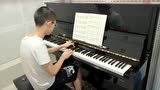秦老师学生张浩天小朋友演奏钢琴十级曲目《小丑》