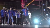 法国队的黑人小哥哥震感机械舞，节奏感真的是太棒了