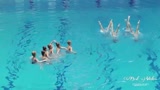 水中芭蕾！美少女组的花样游泳夺冠，这动作逆天了！