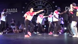 街舞：团队锁舞比赛，中国队跳出了恰恰舞的感觉
