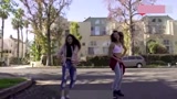 国外舞室嘻哈编舞，这两位美女是在拍街舞广告吗？