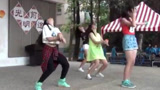 中学女生表演街舞，个个都是美人坯子