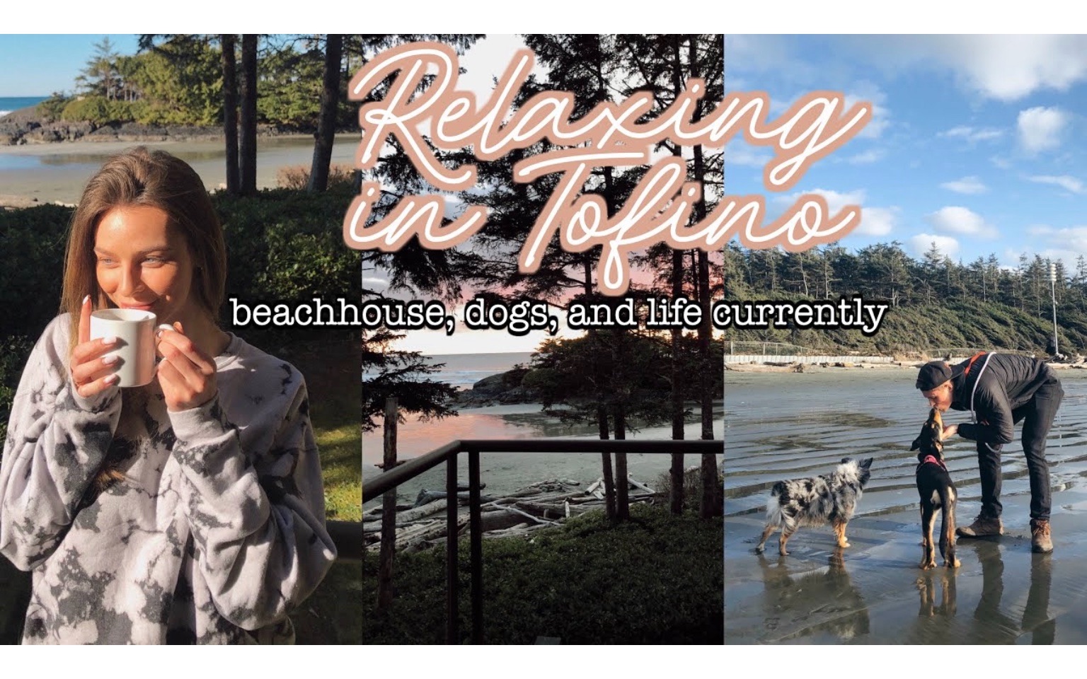 【Melissa Merk】度假日常｜Relaxing in Tofino | beach house, dogs, life currently | VLOG