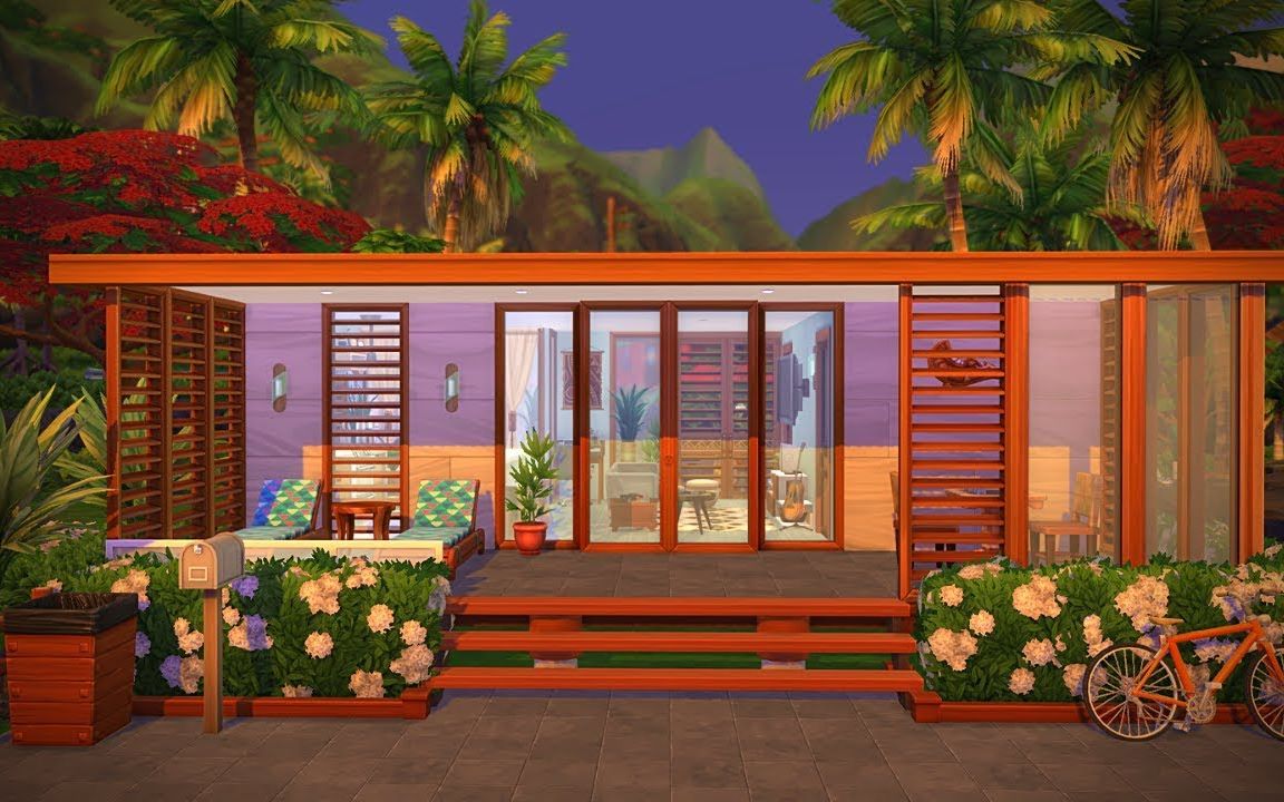 【葡萄吃月饼|搬运】模拟人生4速建 ECO-FRIENDLY HOUSE by SimsPandy