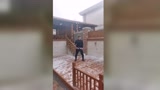 雪中霹雳舞！
